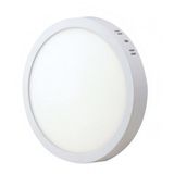 18 Watt Sıva Üstü Yuvarlak Led Panel - Beyaz Işık