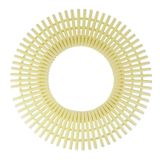 18 x 100 cm Havuz Çok Dolu Izgaralı - 4'lü Paket ABS Plastik Çatı Oluğu Kapağı, İç/Dış Mekan Kullanımı için, Tıkanmayı Önler, Su Akışı Sağlar