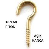 18 X 60 Pıton - Acık Kanca ( 1 Adet Fıyatıdır)