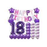 18 Yaş Parti Balon Set Konsepti, MOR