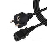 180 Derece Monitör Kasa Power Güç Elektrik Kablosu 1.8m