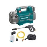 1800W 150 Bar Basınçlı Oto Yıkama Makinesi İndüksiyon Motor Köpük Tanklı Araba Yıkama
