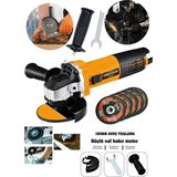1800W Bakır Sargılı Metal Kesme Taşlama Makinesi 125MM Spiral Taşlama - Seçenek 1