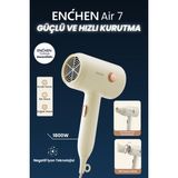 1800W Negatif Iyonik Saç Kurutma Makinesi, 3 Sıcaklık Modu, Hızlı ve Güçlü Kurutma