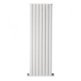 1800X555mm Lilac Dikey Beyaz Alüminyum Radyatör Standart Bağlantı
