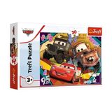 18293 Disney Masal Karakterleri, Yaratıcı Eğlence, 3 Yaşındaki Çocuklar Için Eğlence, Arabalar, Hız Yapan Arabalarla 30 Parçalı Renkli Yapboz