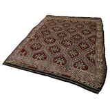 183x250 cm Geometrik Kilim Beyaz Geometrik Yün El Dokuma Modern Geometrik Etnik Eskitme Desenli Boho Oturma Odası Salon Yolluk Koridor Mutfak Halısı