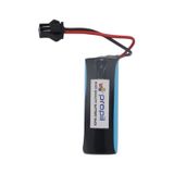 18500 3.7V 1800Mah 15C Li-Ion Helikopter Pil 18Mm Çap 50Mm Uzunlu