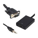 18637 1 Pm 18637 VGA Erkek To HDMI Dişi Dönüştürücü Kablo