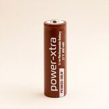 18650-08LW Kahverengi Şarjlı Batarya Pil 3.7V 1200MAH Li-Ion Uzun Ömürlü Yüksek Kapasite Şarj Edilir - 1 Adet