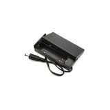 18650 2li Pil Kutusu Adaptör Soket On/off Anahtar Seri Lityum Lion Dc 7.4v Kapaklı Batarya Yuva DVM.101.227