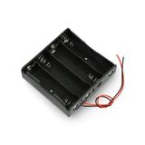 18650 4lü Pil Kutusu Seri 4 Adet 14.8V Seri Lityum Lion Batarya Yuvası Mobil Güç Kaynağı Powerbank Tutucu 15cm Kablolu