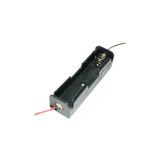 18650 Li-On Pil Yuvası Tekli (1'Li) - 3.7V Kablolu Batarya Yuvası