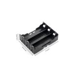18650 Pil Yatağı 3lü Lityum Ion Pil Yuvası Paralel 6pin Pcb Tip