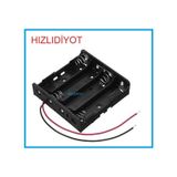 18650 Pil Yuvası 4 Lü Seri Bağlantılı Kaliteli Arduino Uyumlu