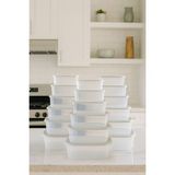 18'li Hava Geçirmez Saklama Kabı Gri