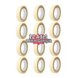 18Mm X 25 Mt 12 Adet Kağıt Maskeleme Bandı