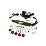 18V Ayarlanabilir Hızlı Mini Gravür Ve Taşlama Makinesi Seti – 3000-18000 Rpm, 0.5-3.2 Mm Mandren, Çok Amaçlı Rotary Tool