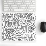 18x22 cm Desenli Baskılı Mouse Pad Kaymaz Kauçuk Taban Ofis ve Home Ofis Kullanımına Uygun Komik Yazılı Tasarım Yüksek Baskı Kaliteli Küçük Boy Mouse Pad Bilgisayar Laptop Aksesuarı (Typography Beyaz)