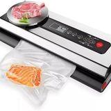 18X23 Tırtıklı 5 KG Gofrajlı 90 Mikron Ev Tipi Gıda Vakum Poşeti Torbası Bpa İçermez