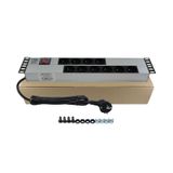 19" 2U 10'LU FRANSIZ UPS ANAHTARLI ALÜMİNYUM RACK KABİN PRİZİ PDU