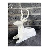 19 CM BEYAZ GEYİK BİBLO, Geyik Figürlü Modern Dekoratif Biblo, Pinterest Biblo, qqqwcwv2