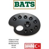 19 CM. GODELİ OVAL RESİM PALETİ SİYAH TYCF930184807E6802409BD00