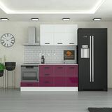 190 cm Mutfak Dolabı Mdf Kapak Tezgah Dahil YRKN190 102