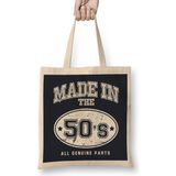 1950S Made In 50S All Genuine Parts Bez Çanta Uzun Saplı - Açık Bej - 40 X 40