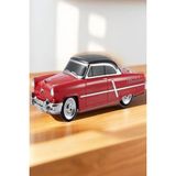 1952 Lincoln Capri Model Retro Araba Bluetooth Hoparlör Fm Radyo USB Tf Aux Destekli Speaker - Kırmızı