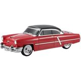 1952 Lincoln Capri Model Retro Araba Bluetooth Hoparlör Fm Radyo USB Tf Aux Destekli Speaker - Kırmızı
