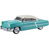 1952 Lincoln Capri Model Retro Araba Bluetooth Hoparlör Fm Radyo USB Tf Aux Destekli Speaker - Turkuaz