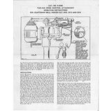 1953 Craftsman 9-2340 Vari-Slo Drill Press Attachment (with Speed Chart) Reprint [Plastic Comb]