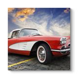 1957 Model Corvette Tablosu 30 x 30