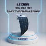 195W 16Bb Etfe Esnek Topcon Güneş Paneli (Ecosol)