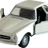 1963 Mercedes 230sl Model Araba 1:32 Ölçek 11cm Metal Diecast