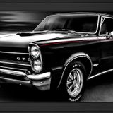 1965 Pontiac GTO Klasik Araba-2 Motifli Kanvas Tablo DBSANAT12139