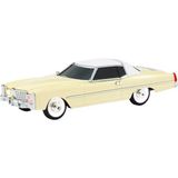 1966 Cadillac Model Retro Araba Bluetooth Hoparlör Fm Radyo USB Tf Aux Destekli Speaker - Bej