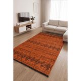 1975TERRA Şönil Halı Salon Halısı Mutfak Halısı Şönil Kilim Leke Tutmaz Halı 1975TERRA Makinede Yıkanabilir Kaymaz Taban Anaska Home