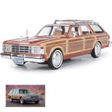 1979 Chrysleer LeBaron Town & Country Die Cast Model Klasik Araba 1:24 Ölçek Koleksiyon Kutulu Metal