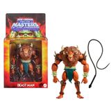 1980'lerin Masters of the Universe Origins çizgi dizisinden ilham alan ve ayrıntılı tasarıma sahip 14 cm'lik MOTU Origins Deluxe Beast Man Aksiyon Figürü, JHK09