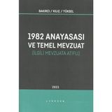 1982 Anayasası ve Temel Mevzuat - Lykeion Yayınları