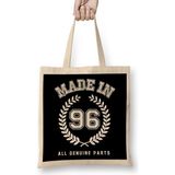 1996 Made In 96 All Genuine Parts Bez Çanta Uzun Saplı - Açık Bej - 40 X 40