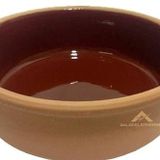 19cm Çap 1 Litre Toprak Güveç Fırın Kabı
