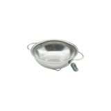 19Cm Metal Kulplu Çelik Sepet Süzgeç İnce Tel Ayaklı Go53/01360