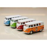 1Adet Diacast 1:36 Metal Volkswagen Minibüs Koleksiyon Arabası Sürtmeli 11cm Renk Garantisi yoktur