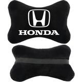 1Araba 1Ev 2'li Set Honda Araçlarla Uyumlu Ortopedik Oto Boyun Yastığı - Siyah