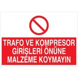 1Beyaz Reklam Uyarı Tabelası - 70x100 Alüminyum Kompozit Panel - E62