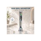 1DepoBu RGB Işıklı Dekoratif Akvaryum Gece Lambası