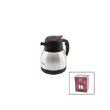 1LT 304 ÇELİK TERMOS INOX SERİSİ 12 SAAT SICAK - 24 SAAT SOĞUK ÇİFT CONTALI KAPAK CKR-2035 (5343)